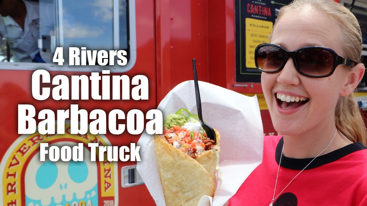 4 Rivers Cantina Barbacoa Food Truck in Disney Springs | We Tried All the Meats | Walt Disney World