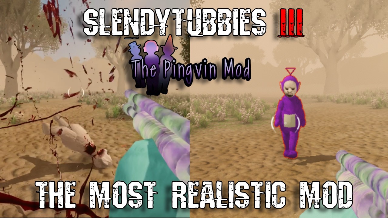 Slendytubbies 3 The Pingvin Mod | O melhor mod realista de Slendytubbies 3