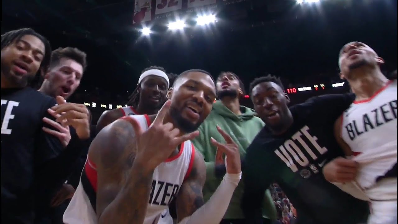 INSANE GAME WINNER! Portland Trailblazers vs Miami Heat Final Minutes ! 2022-23 NBA Season