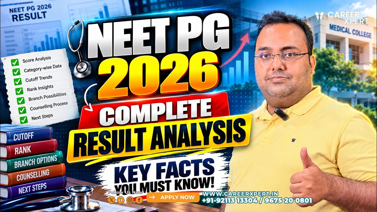 NEET PG 2026 Result OUT: Complete Analysis | Cutoff, Rank, Scorecard & Counselling Strategy #neetpg