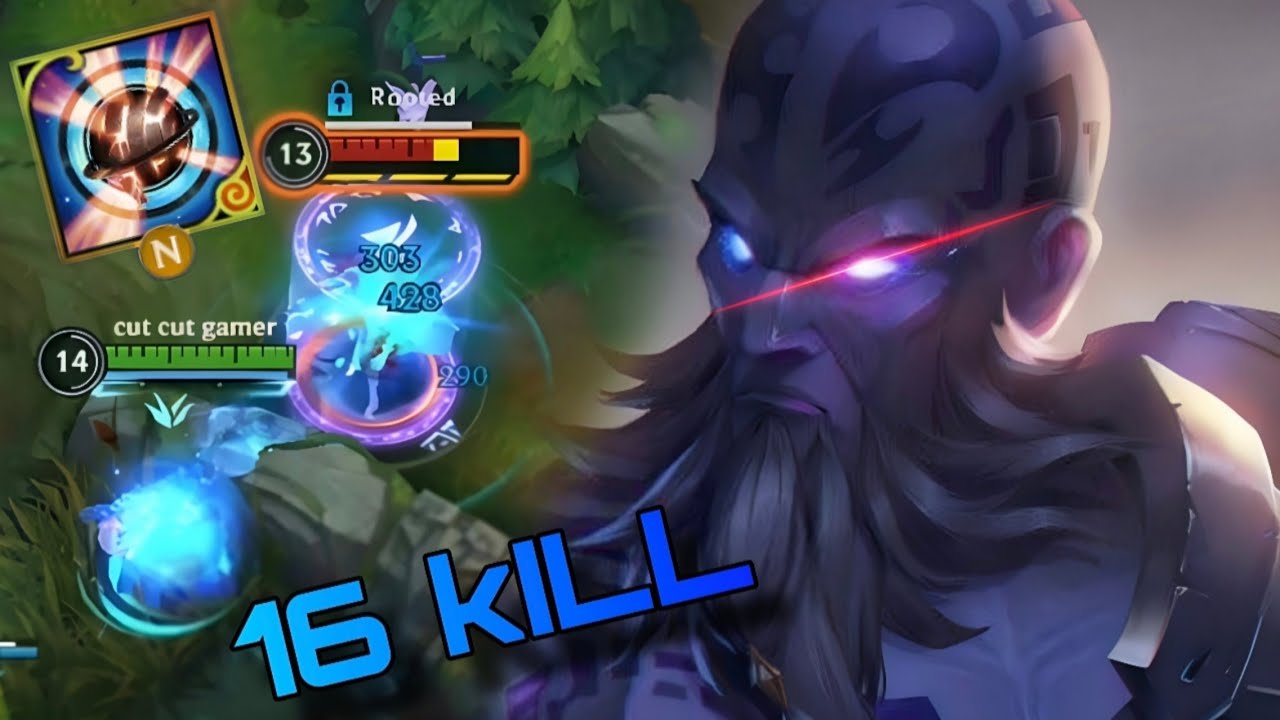 Wild Rift: MID LANER RYZE IS TOO OP 16 KILL FULL GAMEPLAY