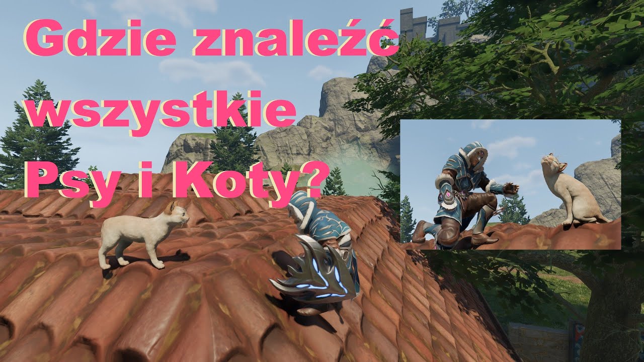 Enshrouded - Gdzie znaleźć wszystkie zwierzęta? - Część 1 - Psy i Koty.