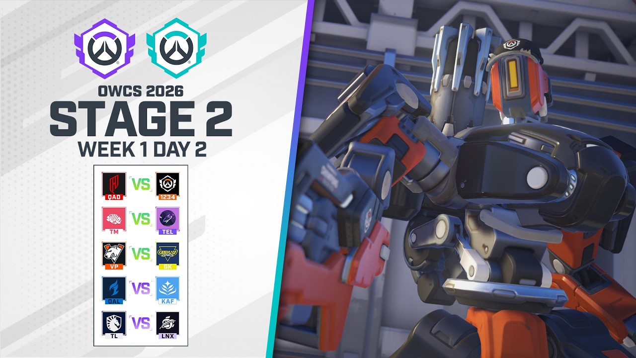 OWCS 2026 | NA/EMEA | Stage 2 Week 1 Day 2