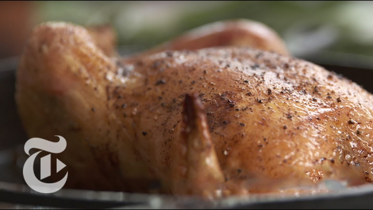 Salt and Pepper Roast Chicken | The New York Times