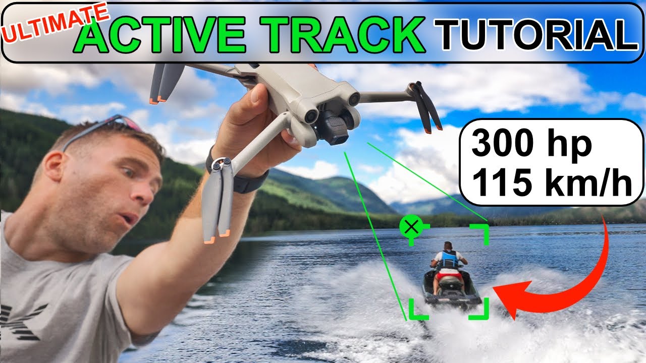 DJI Mini 3 Pro — тест и обучение по Active Track 4.0! Подробное руководство.