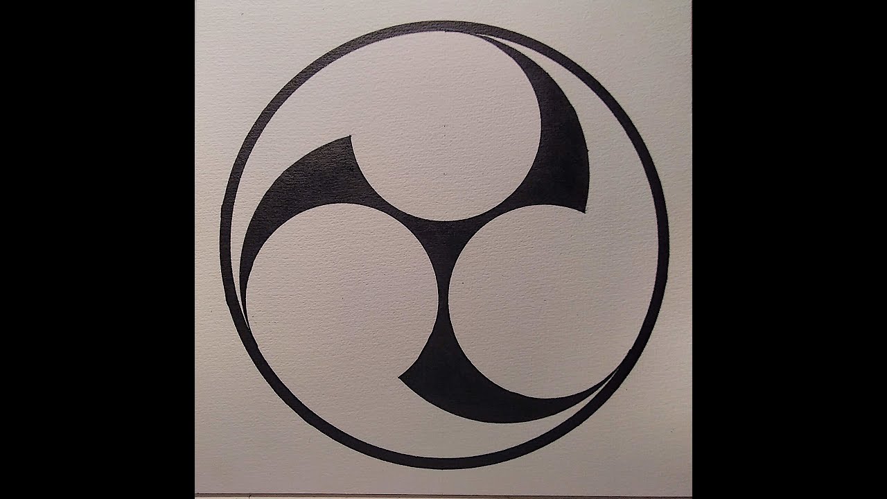 Drawing Sacred Geometric Symbols: Mitsu Tomoe | Zeichnen von heilgen Symbolen: Mitsu Tomoe