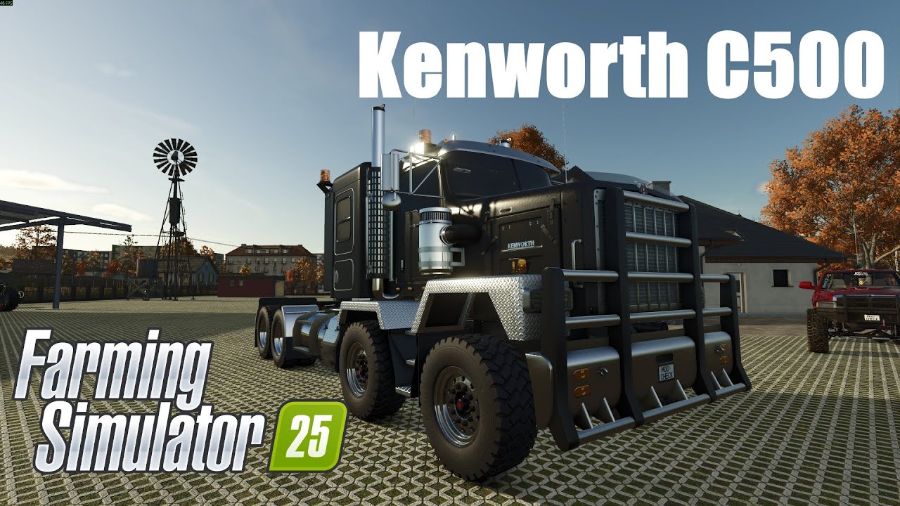 FS25 Mods - Kenworth C500