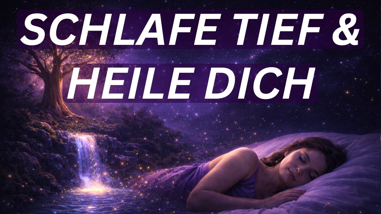 Heile dich im Schlaf ohne Medikamente | Intensive Selbstheilung Meditation