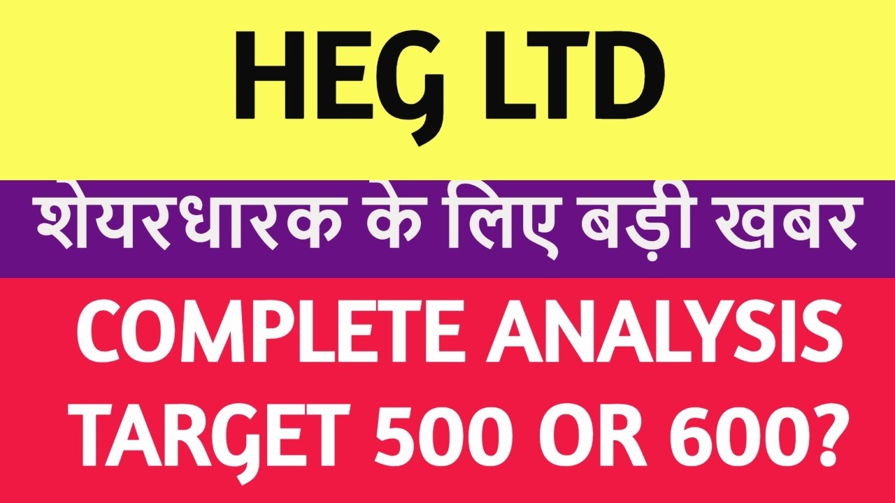 heg share latest news | heg share results | heg ltd share latest news | heg limited share news