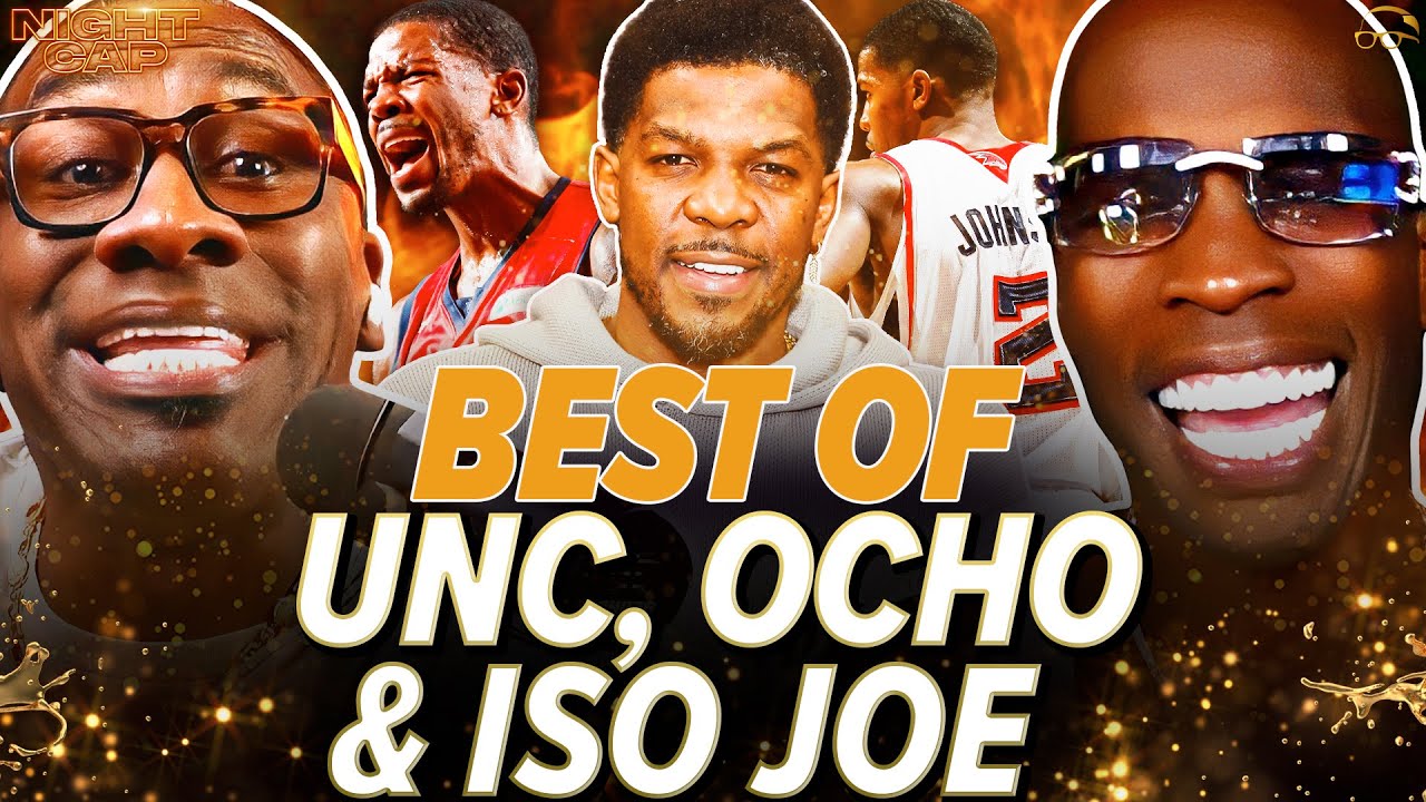 Unc, Ocho, & Iso Joe's HILARIOUS moments! Iso CHECKS Michael Beasley & Carmelo Anthony?! | Nightcap