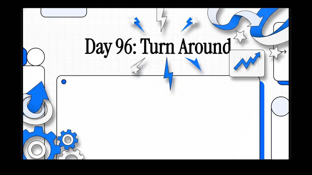 [Day 96  Turn Around] “Turn Around” = 한 바퀴 돌다? ❌ | 위기 상황을 기회로 바꾸는 ‘성과 반전’의 실무 구동사