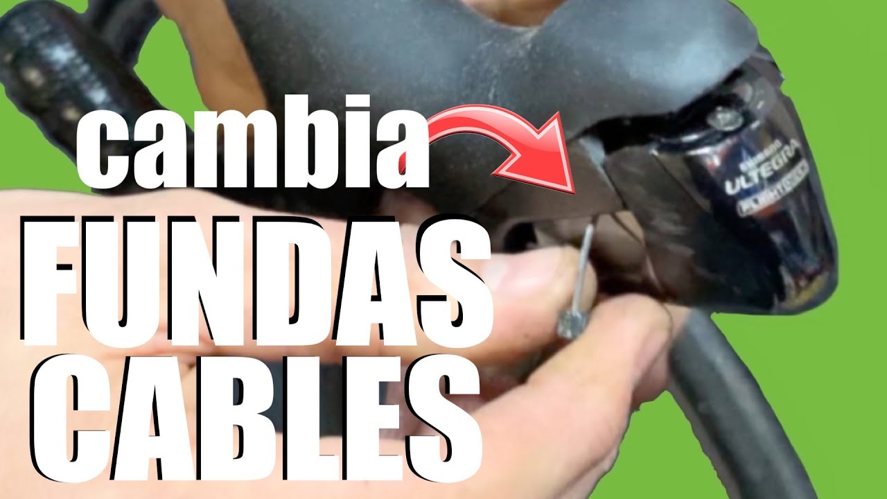 🤔 Cómo CAMBIAR CABLES y FUNDAS❓ en tu BICICLETA de  carretera - Curso MecaBICI#5