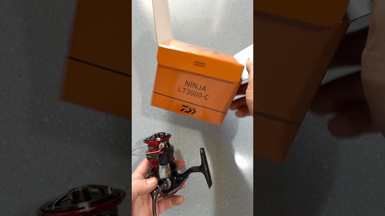Катушка для рыбалки на спиннинг daiwa ninja