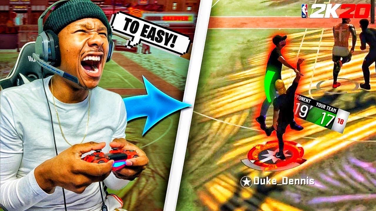 When im getting dropped off 19-0 is when i play 2K my best.....