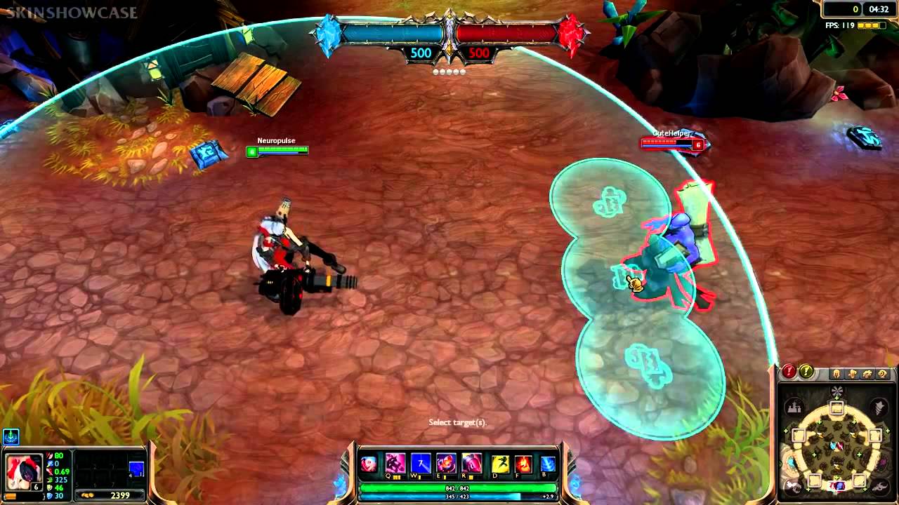 Blade and Soul Jinx LoL Custom Skin ShowCase