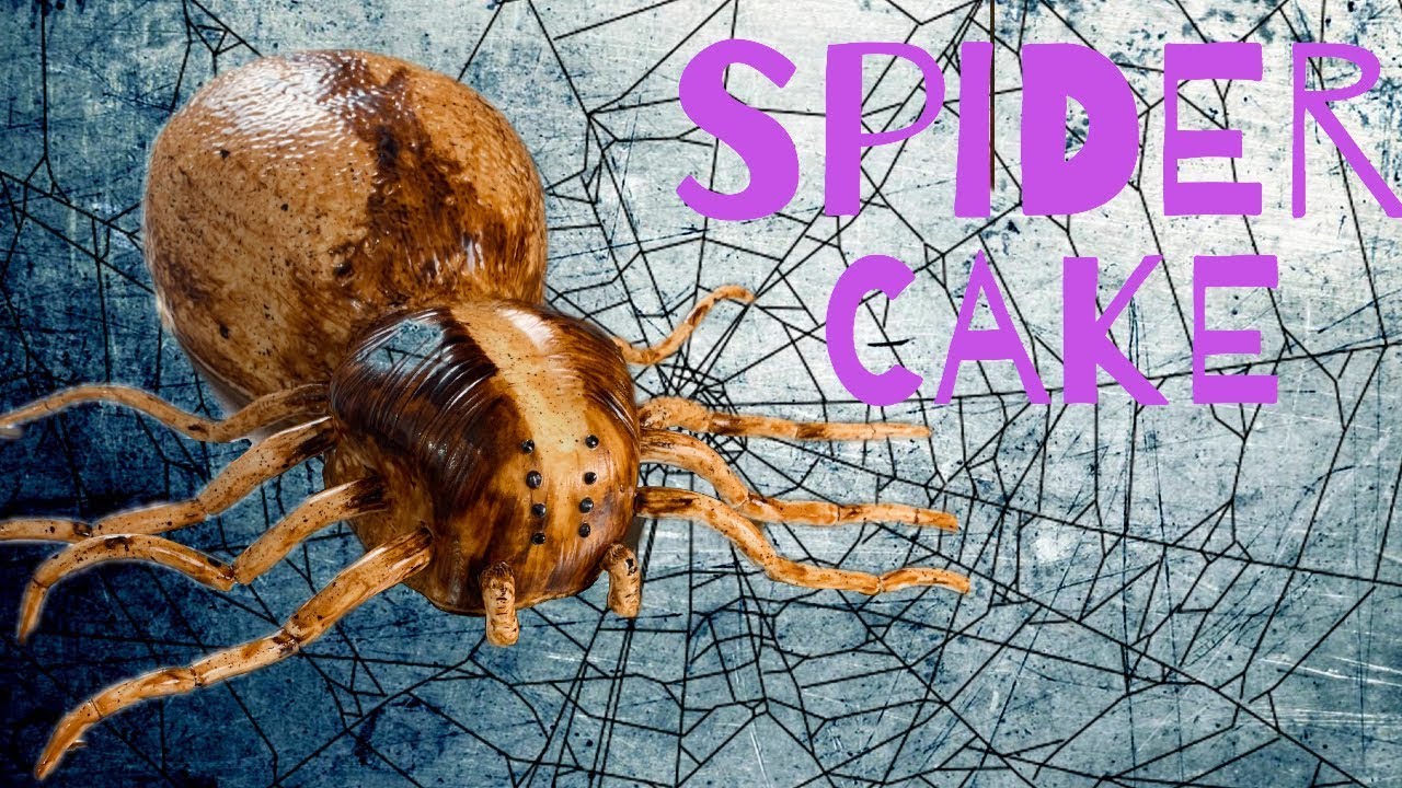 How To Make A Spider Cake | Halloween Cakes | Epic Confections