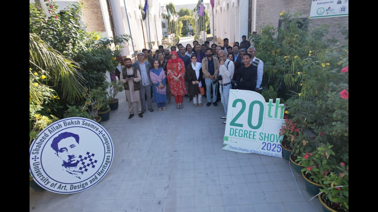 Grateful to UIG stakeholders for attending and concluding 20th Degree Show at SABS University