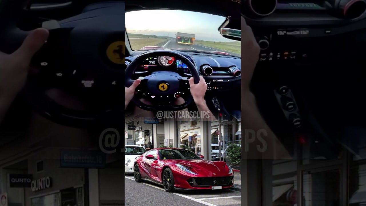 APENAS AUMENTE O SOM #petrolhead #memes #carrosincriveis #projetopetrolhead #cortes #812gts #ferrari