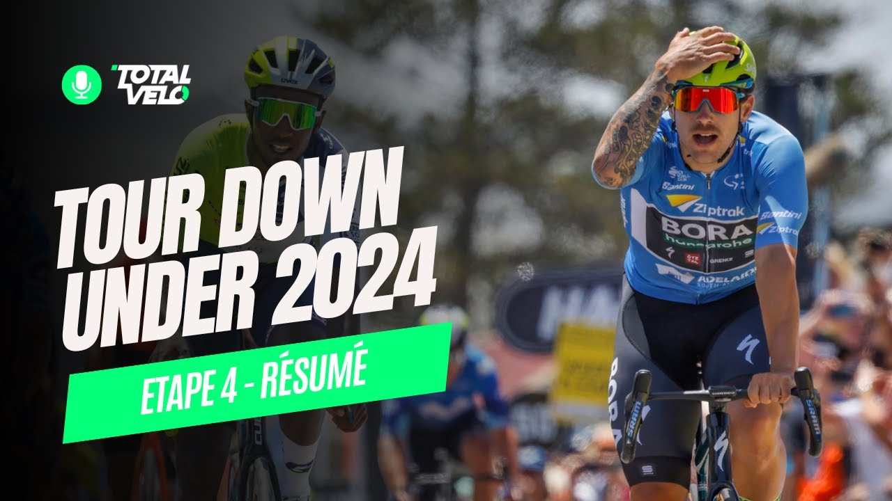 Tour Down Under 2024 - Étape 4 - Le résumé