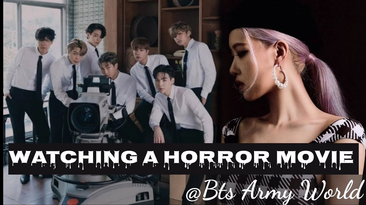 Watching a horror movie // Bts 8th member // #10