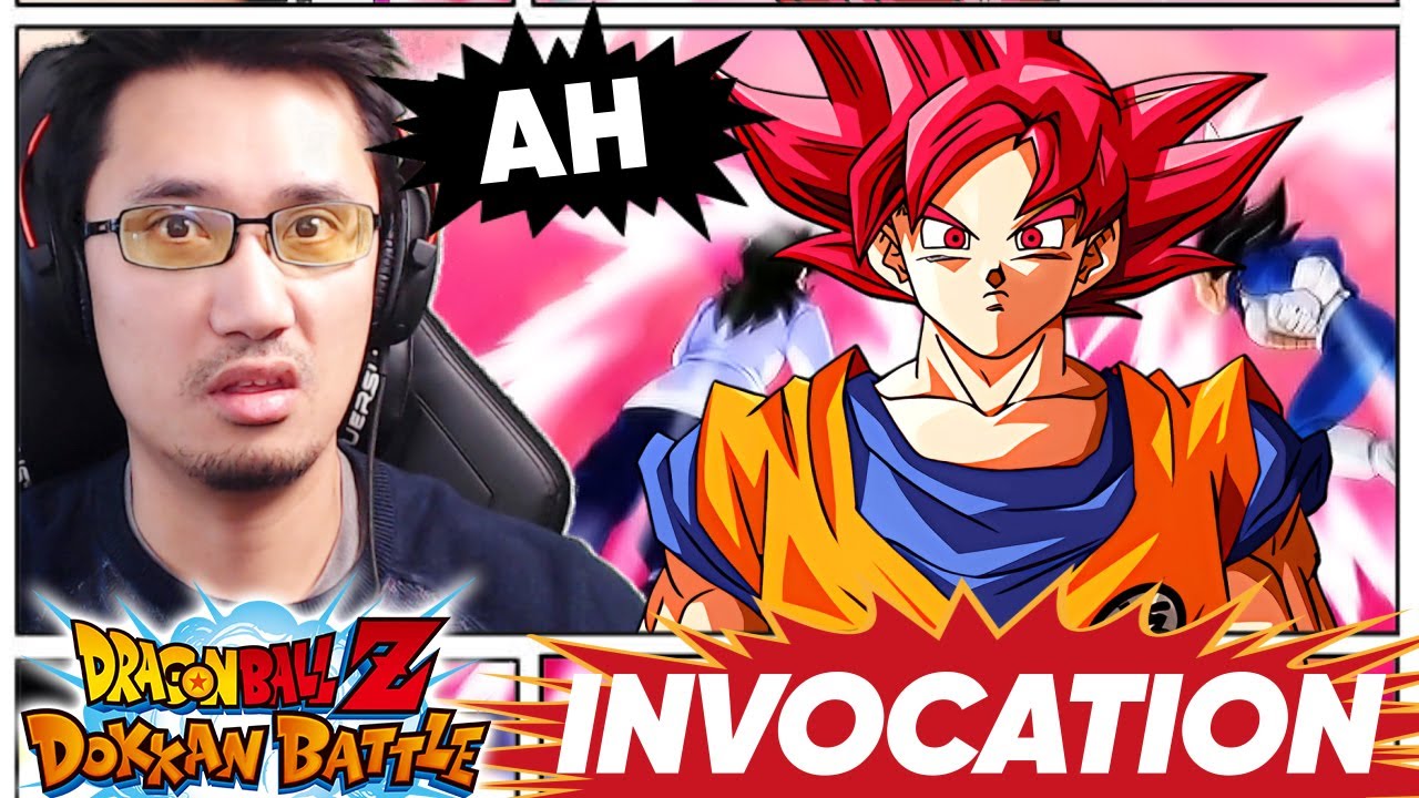 HAHAHAHA... INVOCATION GODKU DF DOKKAN BATTLE !