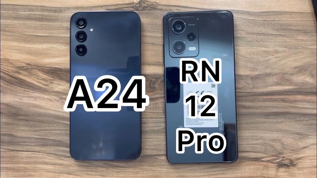 Samsung Galaxy A24 vs Xiaomi Redmi Note 12 Pro