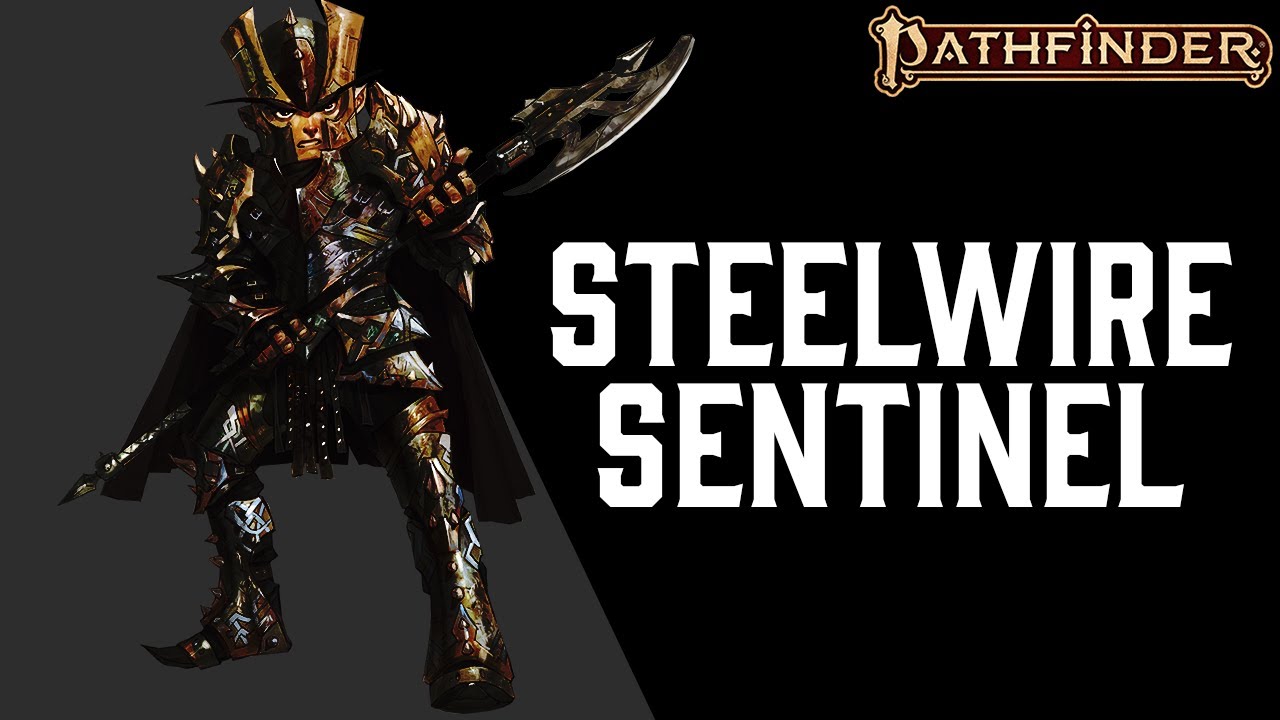 Pathfinder 2e Inventor Build | Steelwire Sentinel
