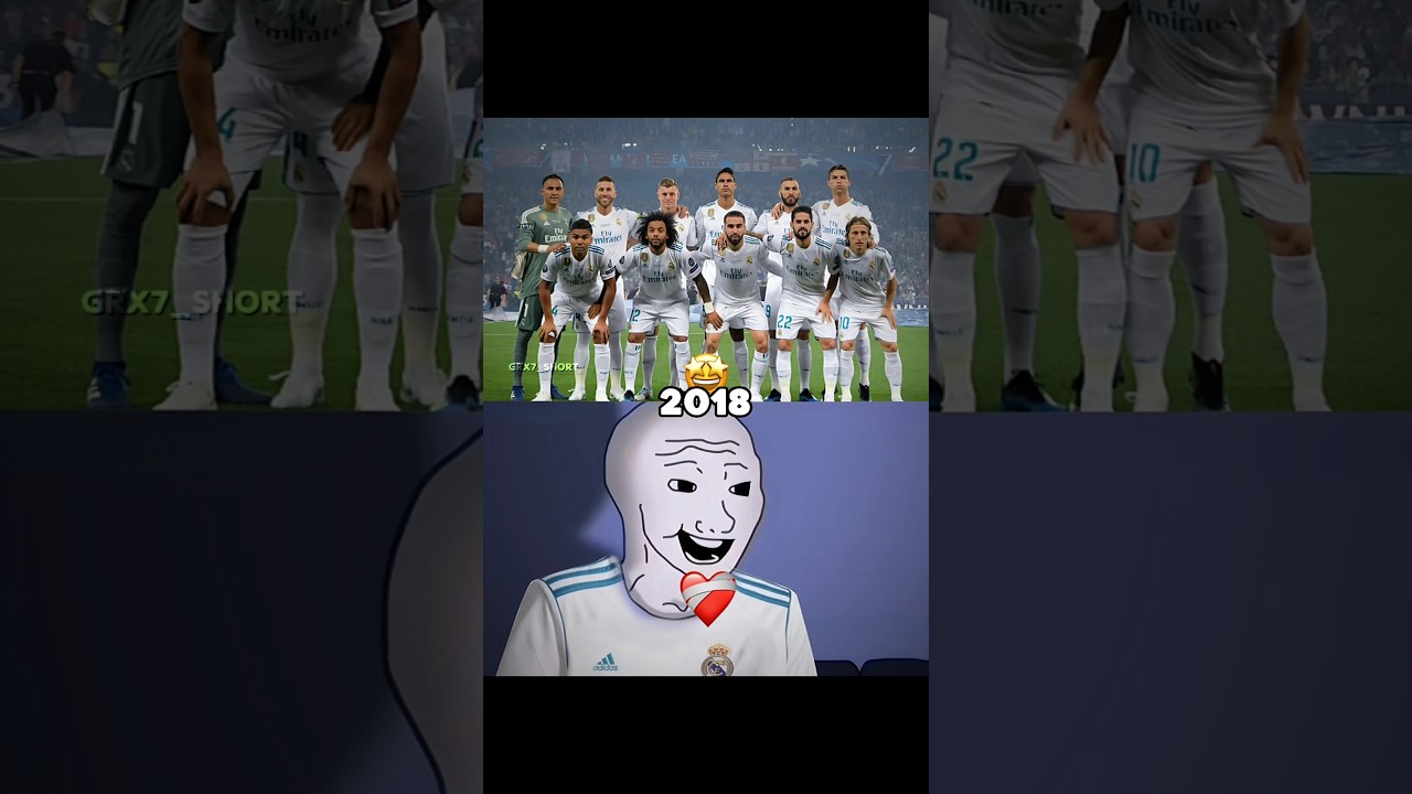 Legendary Real Madrid Squad &ndash; 2018 to 2025 😥 #edit #capcut #trending #viralvideo #shorts