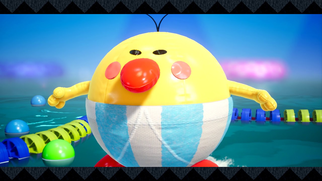Yoshi's Crafted World - Chilly Hot Isles: Burt's Bouncy Battle (Gem Boss)