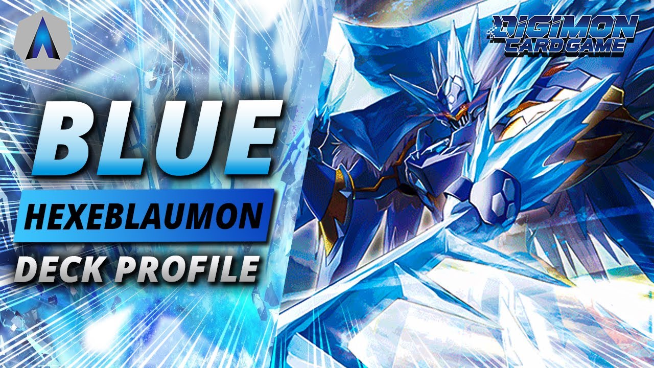 Digimon! COMPETITIVE!!! Blue Hexeblaumon Deck Profile! (BT5 English Format)