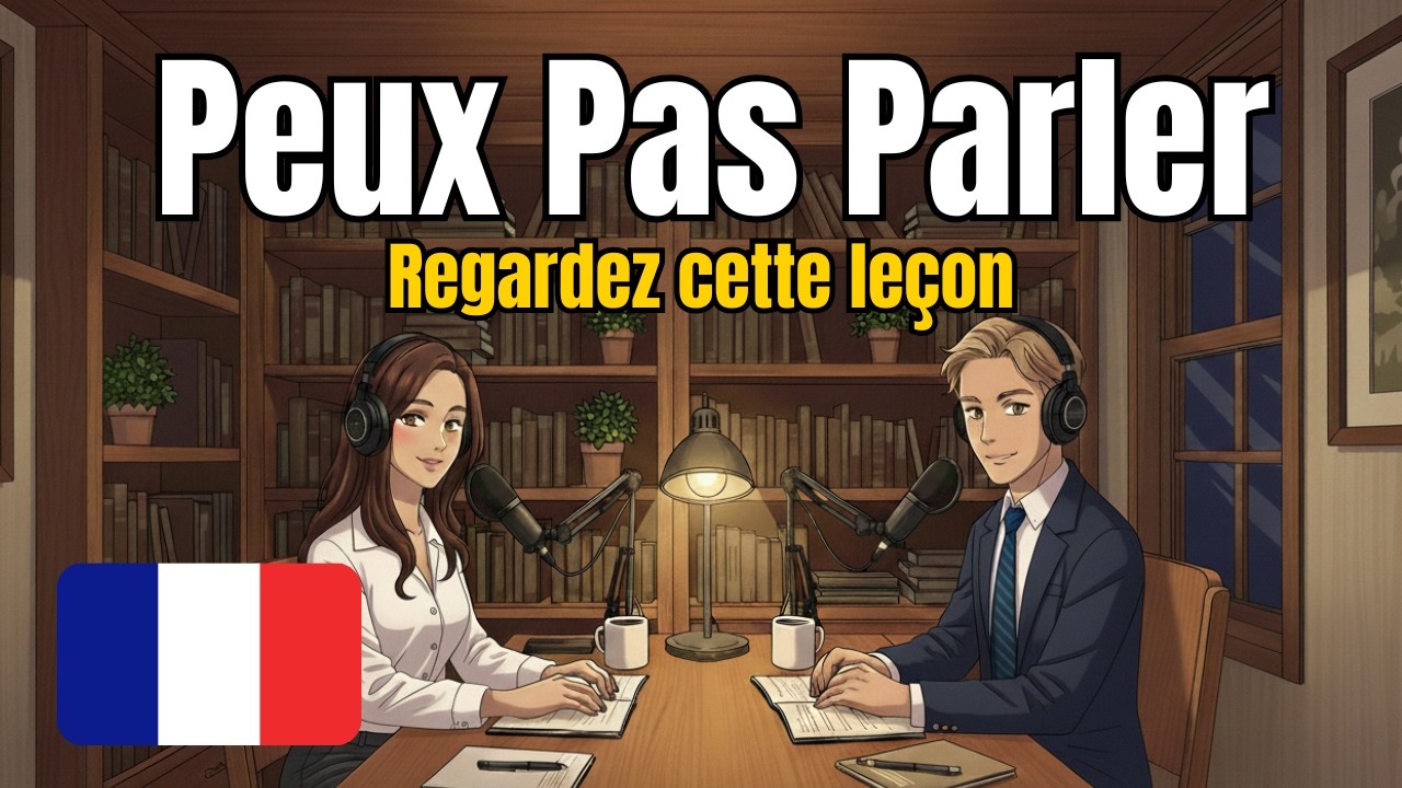 Vous ne parlez pas français ? Regardez cette leçon | Conversation lente en français