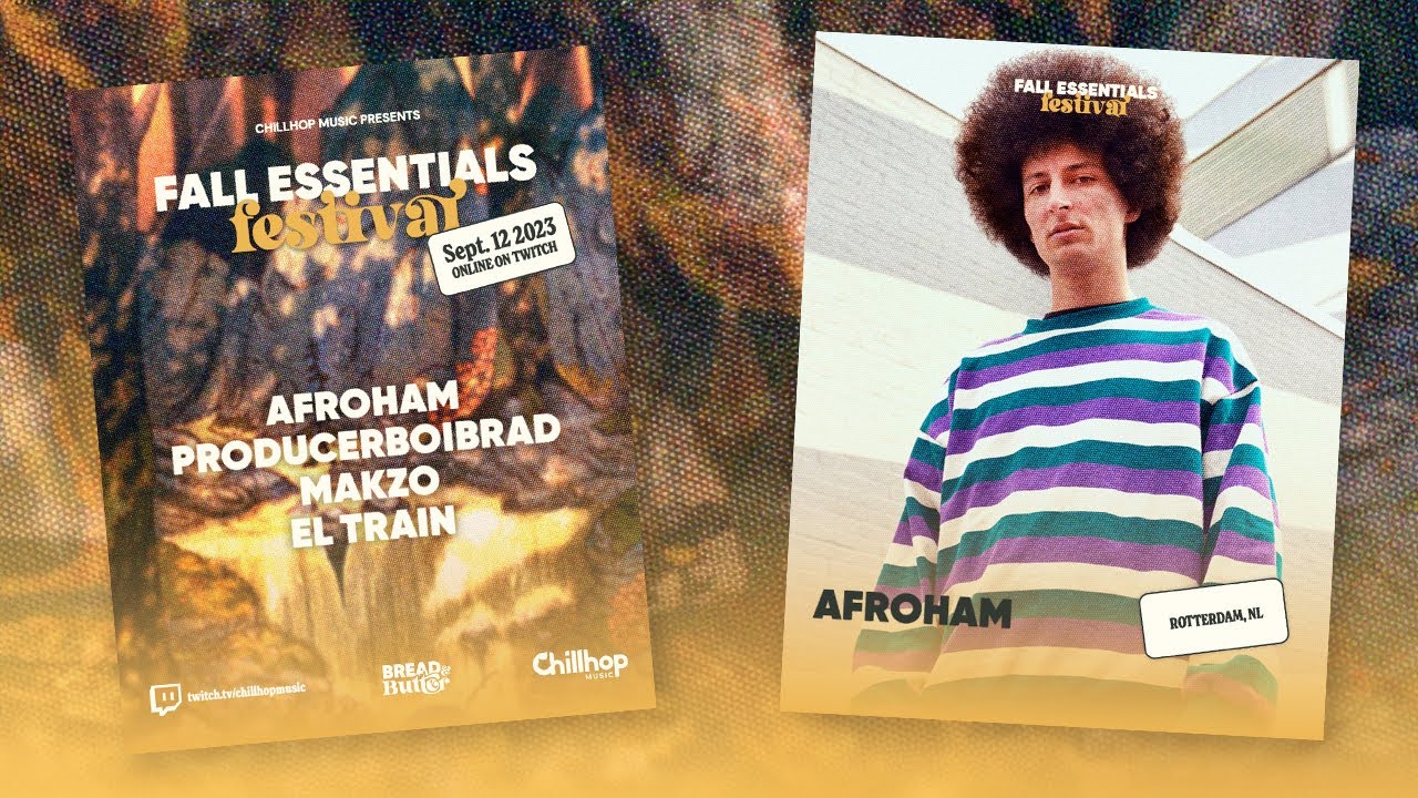 Chillhop Fall Essentials Festival - Afroham