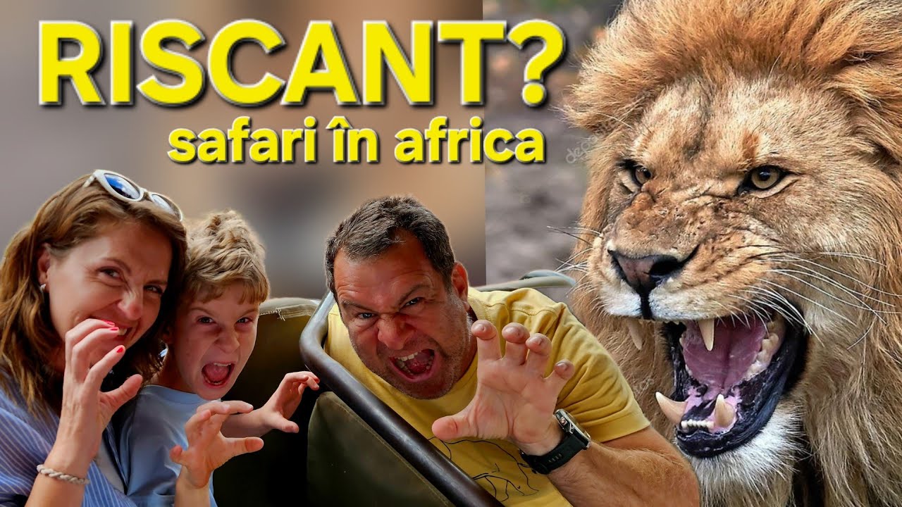 Striviți de elefanți sau mâncați de lei? Cât de RISCANT e să faci SAFARI în AFRICA?