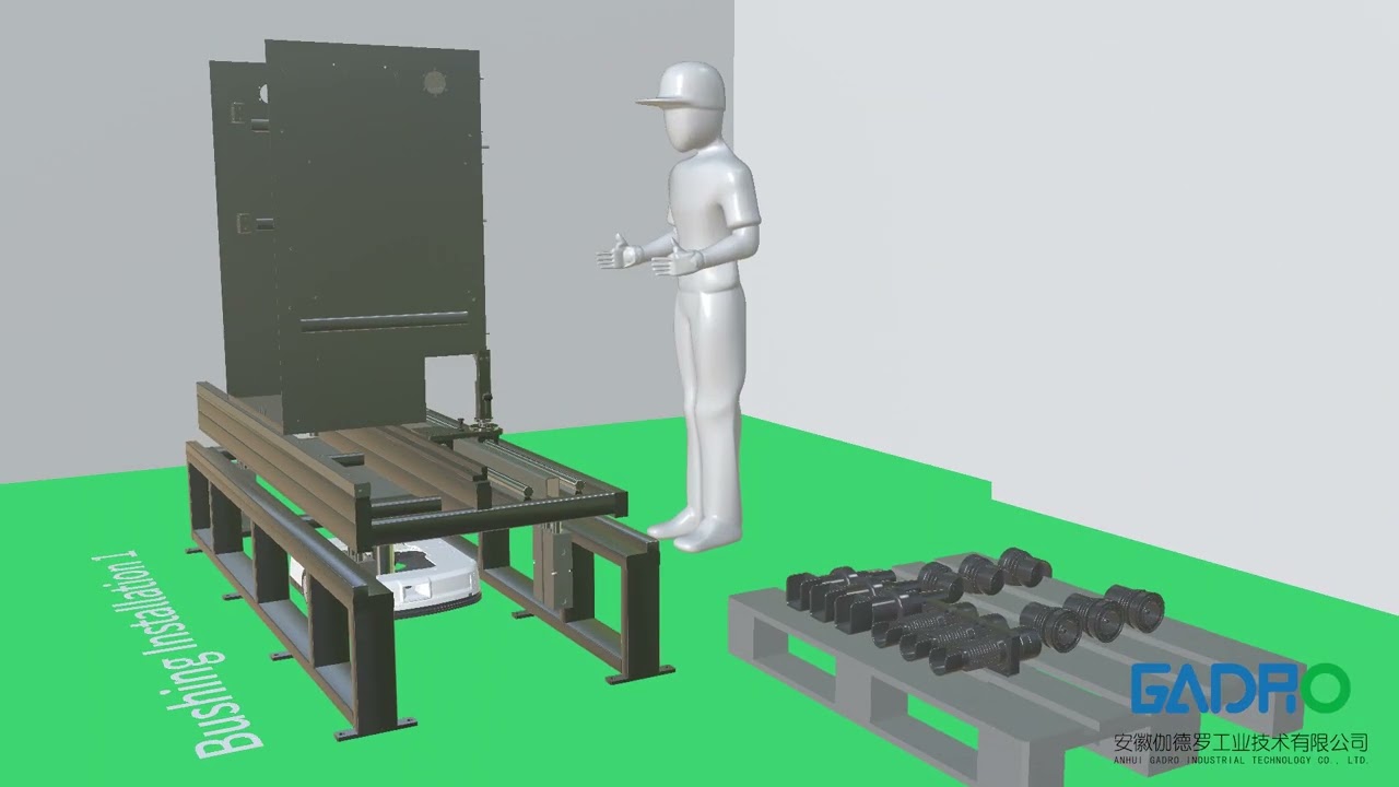 AGV-Based Automated Production Line | Flexible Manufacturing Solution by Gadro