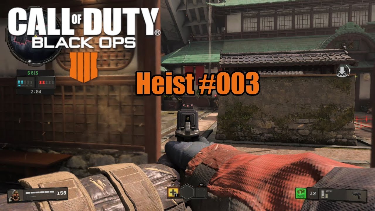 Call of Duty: Black Ops 4 - Heist 4K Gameplay #003