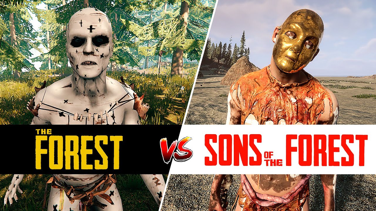 СРАВНЕНИЕ и ОБЗОР Sons of the Forest