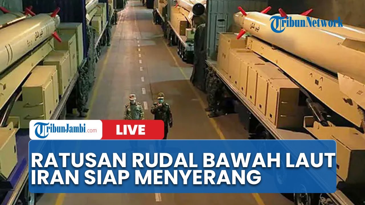 🔴Ratusan Rudal Bawah Laut Iran Siap Diluncurkan