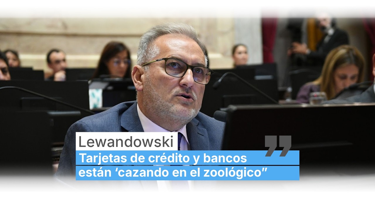 Lewandowski propone un tope a las tasas por deudas con tarjetas de crédito