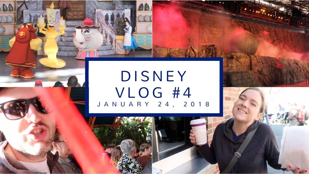 Disney Vlog Day 4 | Hollywood Studios, SciFi Dine-In Theater, + Nine Dragons | Jan. 24, 2018