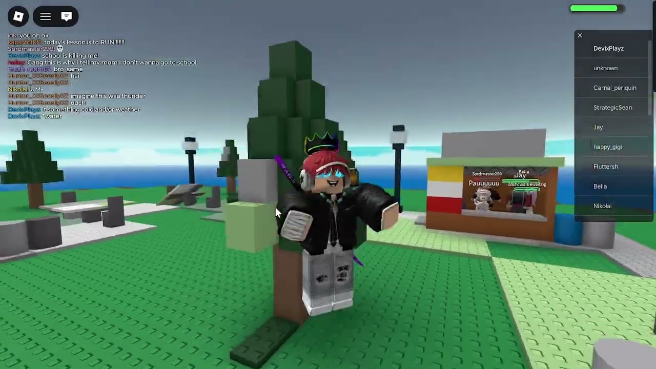Roblox DuoPlay! (Natural disaster survival)