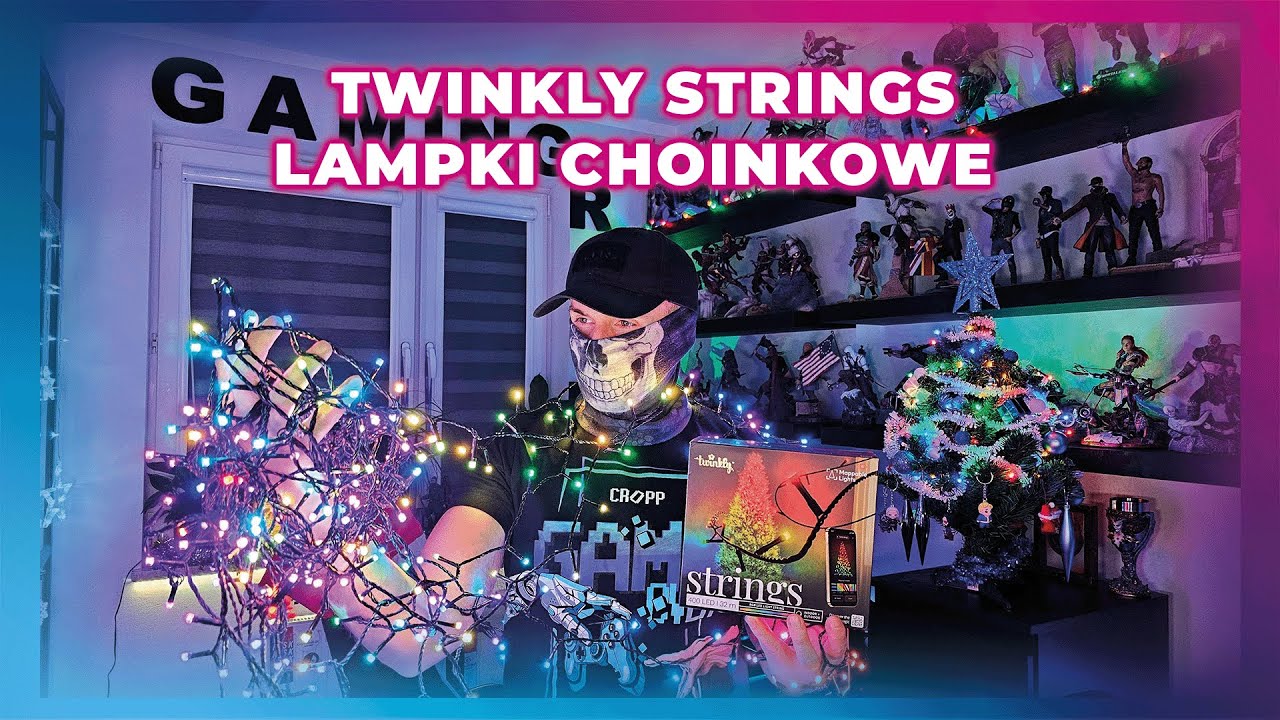Twinkly smart lampki choinkowe - Twinkly Strings 400 LED RGB Gen 2 - Prezentacja