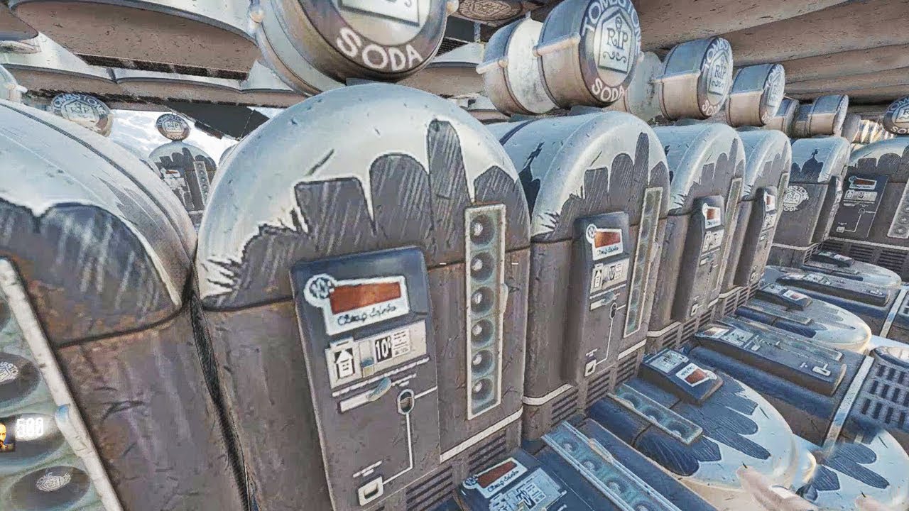 ENTIRE MAP MADE OF TOMBSTONE SODA