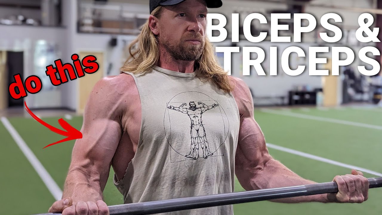 BICEPS, TRICEPS & SHOULDERS WORKOUT 🏋️ Buff Dudes Home Gym Plan Stage 4, Day 3