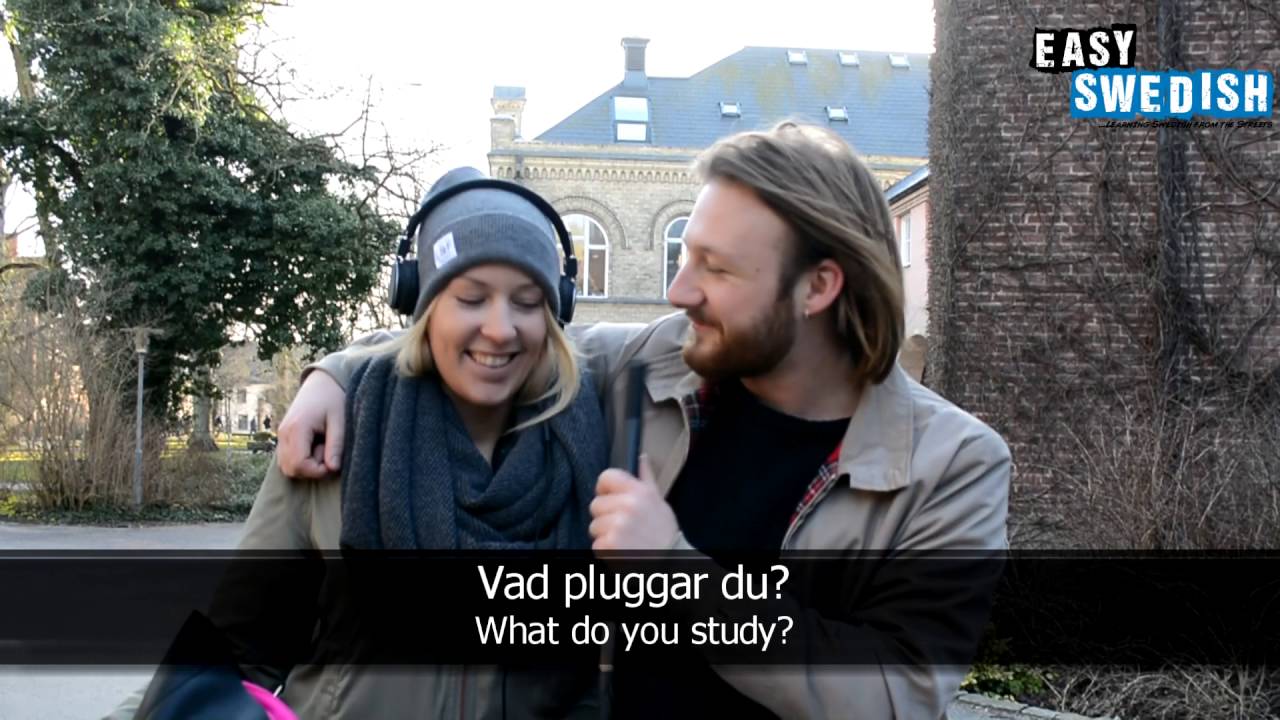 Easy Swedish 2 - What do you study?