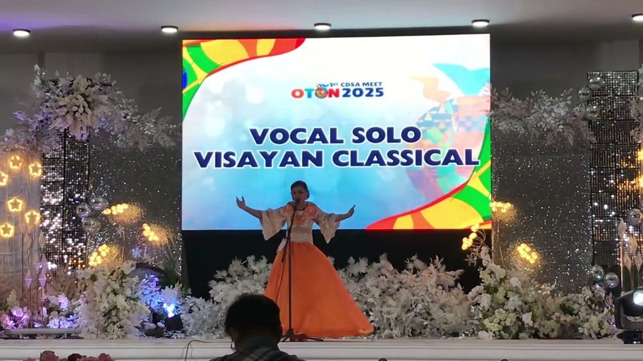 🥇🏆 Vocal Solo Visayan Classical - ‘Mamugon Ako’ - FCDSA 2025 Vocal Solo Contest #GuimbalPride