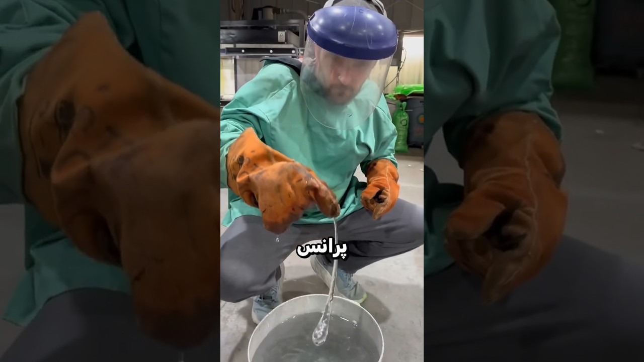 قطره&zwnj;ای که از چکش هم نمی&zwnj;ترسه ولی با یه ترک منفجر می&zwnj;شه! 💥🔥