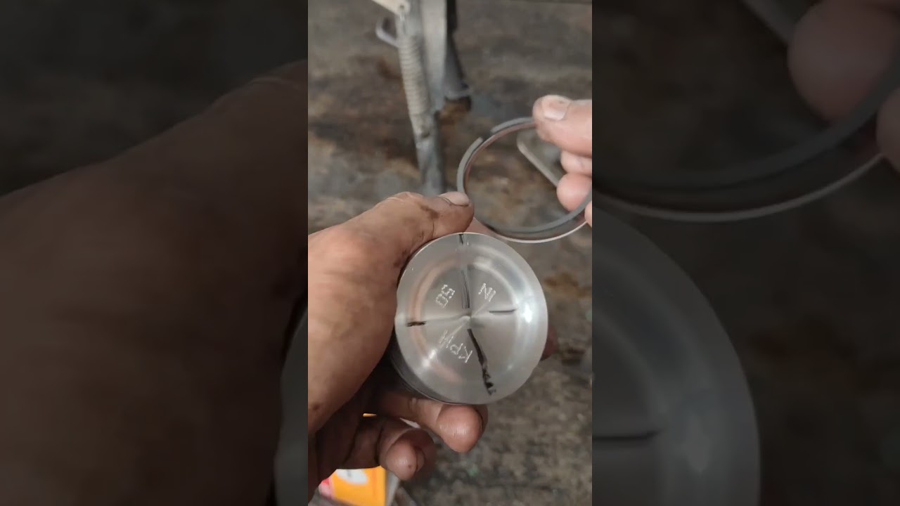 pasang ring piston #belajarmekanikdarinol