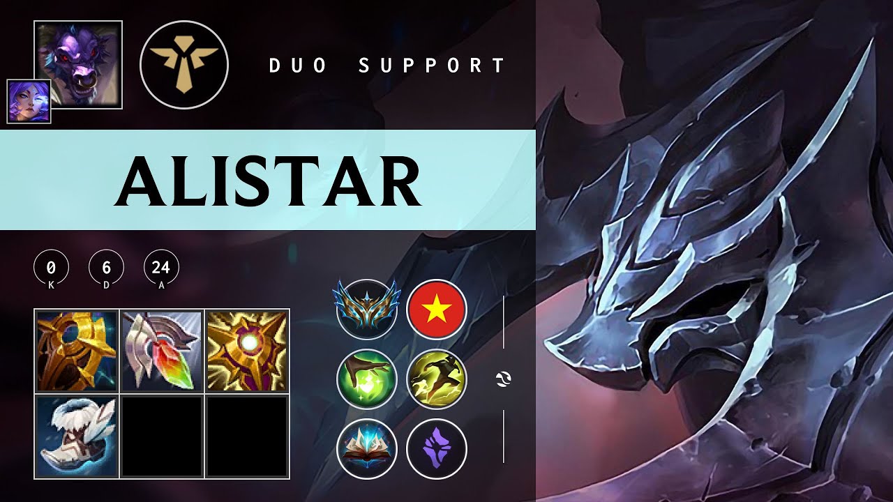 Alistar Support vs Hwei - VN Challenger Patch 25.22