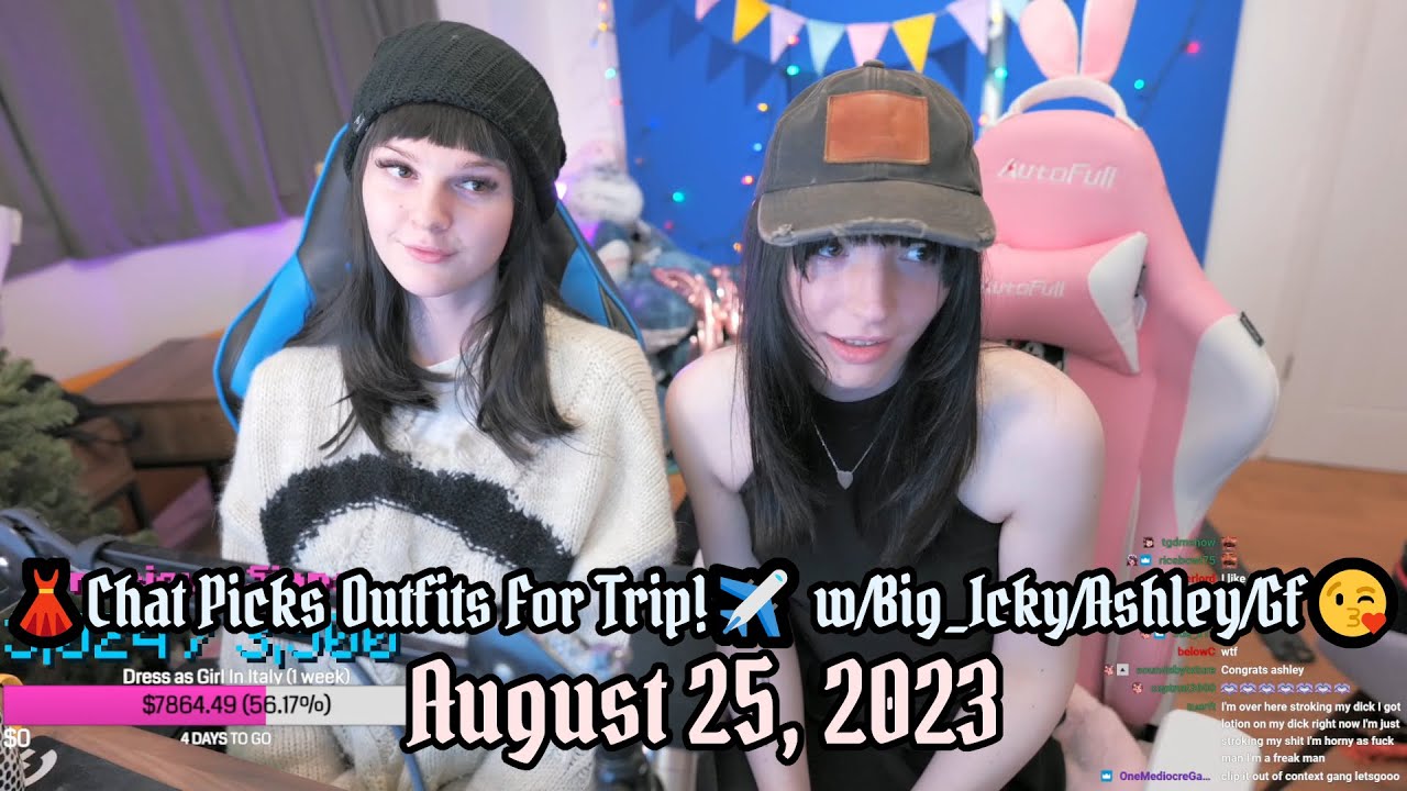 F1NN5TER 2023-08-25 Stream 👗Chat Picks Outfits For Trip!✈️ w/Big_Icky/Ashley/Gf😘