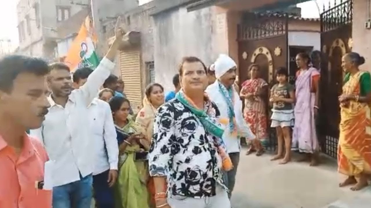 নির্বাচনী প্রচারে বারাবনি তৃণমূল কংগ্রেস প্রার্থী বিধান উপাধ্যায় || TMC candidate Bidhan Upadhyay |